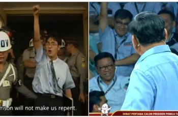 Foto Dirinya Angkat Tangan saat Orba dan Debat Capres Dibanding-bandingkan, Budiman Sudjatmiko Singgung Persatuan