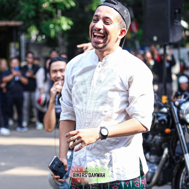 Potret Habib Ja’far Gabung Bikers Dakwah. (Instagram/husein_hadar)