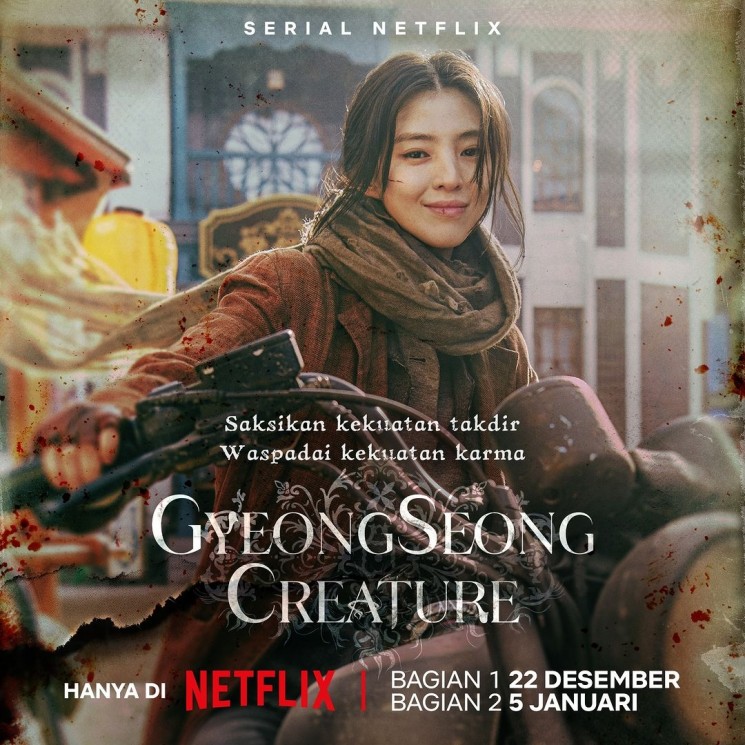 Pesona Han So Hee di Gyeongseong Creature (Instagram/@netflixid)