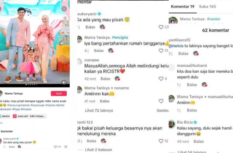 Ria Ricis curhat ditelantarkan Teu Ryan sejak hamil (TikTok)