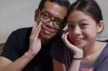 8 Potret Kedekatan Nada Tarina Putri dan Ayah Kandung, Ternyata Bheben Bassist Band T-Five