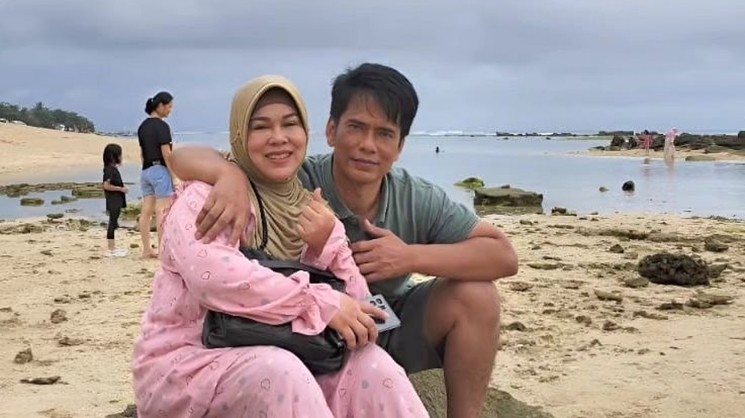 Potret Mesra Ayah dan Ibu Lesti Kejora (Instagram/@ayah_kejora)