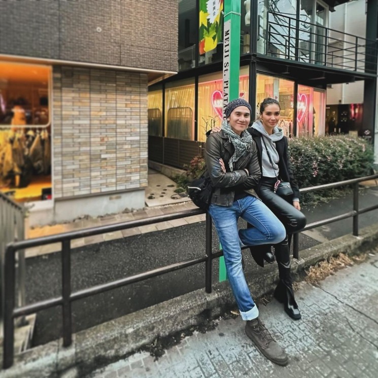 Potret Mesra Vino G. Bastian dan Marsha Timothy di Jepang (Instagram/marshatimothy)