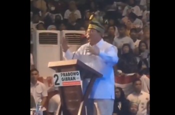 Prabowo Subianto Lagi-lagi Sebut Kata Tak Pantas Sindir Salah Satu Capres, Auto Dirujak Netizen