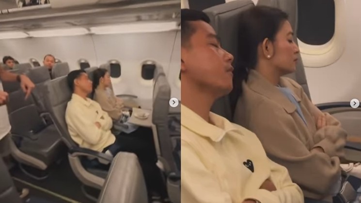 Potret Ultah Selvi Ananda di Pesawat (Instagram/@raffinagita1717)