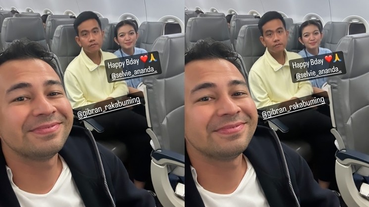 Potret Ultah Selvi Ananda di Pesawat (Instagram/@raffinagita1717)