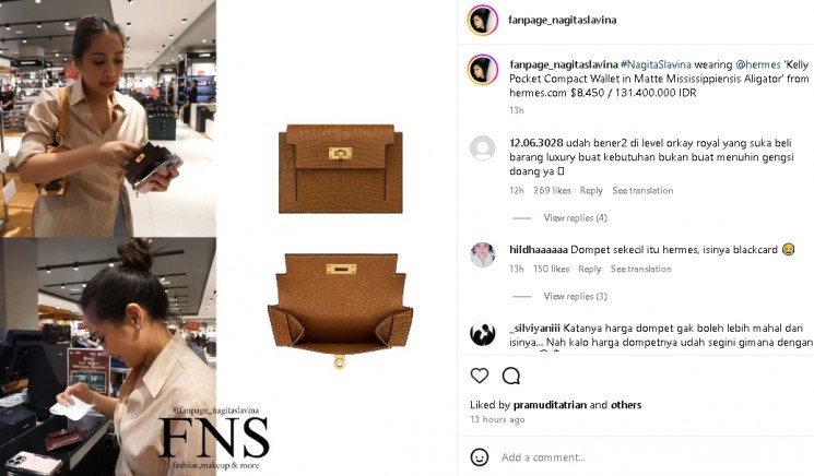Dompet Nagita Slavina (instagram)