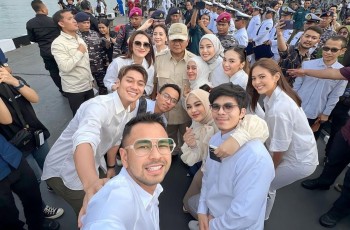 Gaya Prabowo Subianto Lepas Bantuan Kemanusiaan ke Palestina, Enggak Kalah Keren dengan Artis Tanah Air