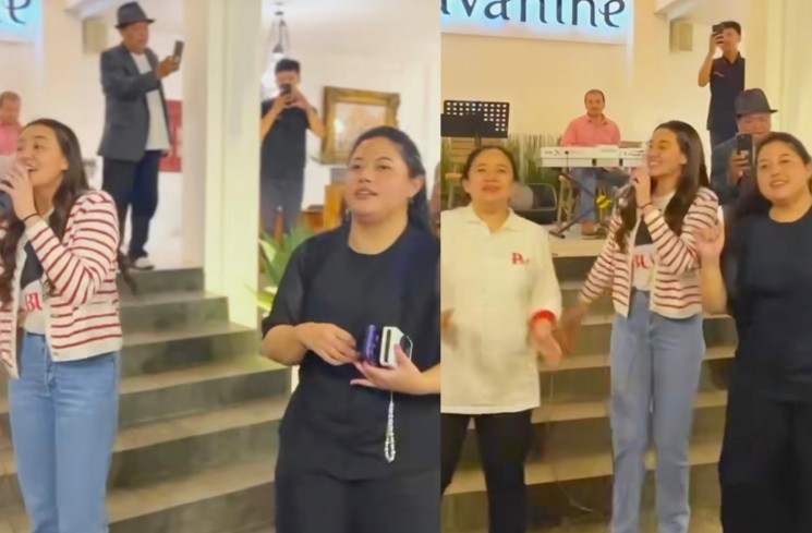 Mpmen kebersamaan Aaliyah Massaid dan Pinka Haprani (Instagram/@thariqhalilintar)