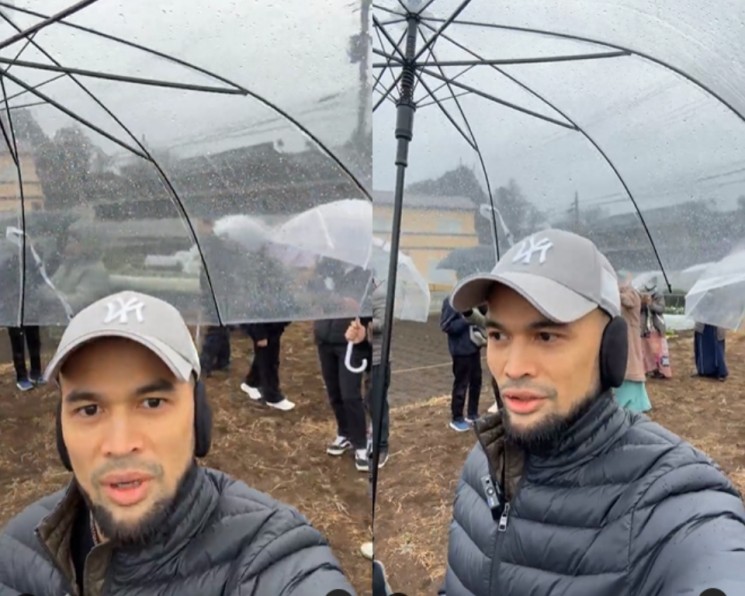 Potret Teuku Wisnu Tinjau Persiapan Pembangunan Masjid di Yokohama. (Instagram/teukuwisnu)
