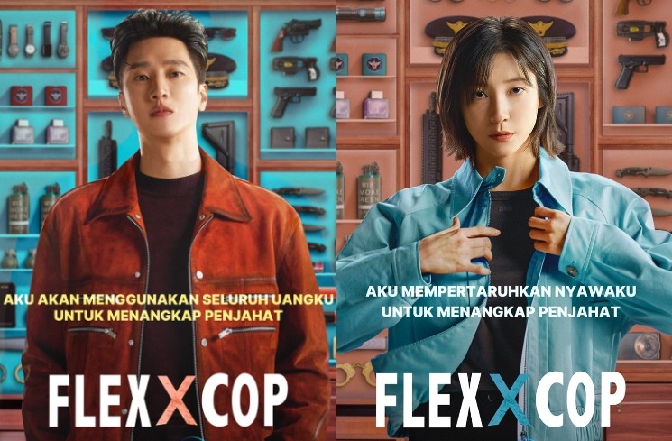 Pesona Park Ji Hyun di Flex X Cop (Instagram/@disneyplushotstarid)