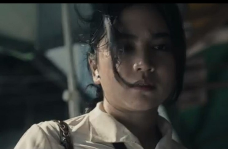 Rachel Amanda dalam film Melukis Luka (KlikFilm)