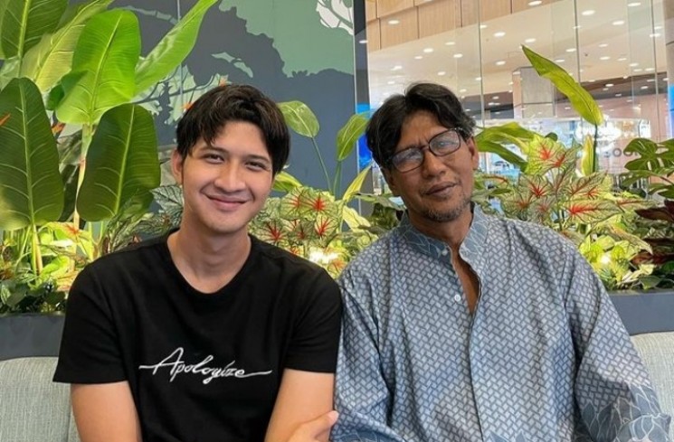 Aditya Zoni dan Mendiang Ayah Tercinta.(Instagram/@real_aditya1)