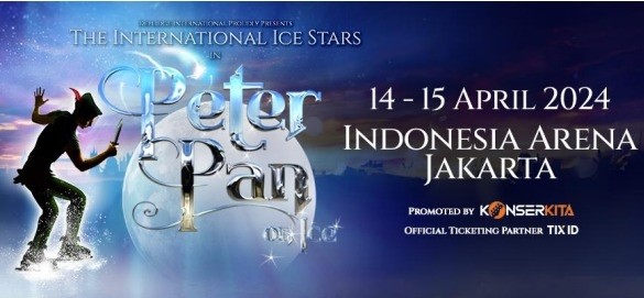 The International Ice Stars dalam Peter Pan on Ice 2024 Hadir di Indonesia Arena. (istimewa)