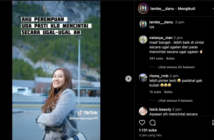 Aaliyah Massaid. (TikTok Shandy Purnamasari)