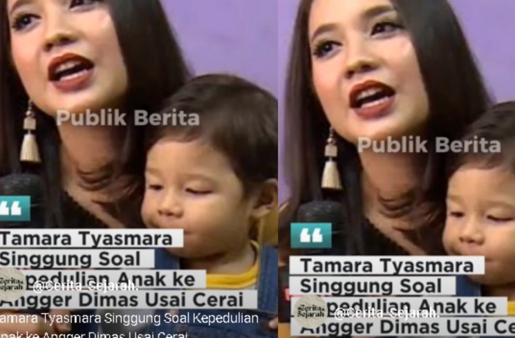 Tamara Tyasmara ungkap Angger Dimas jarang menanyakan Dante usai bercerai