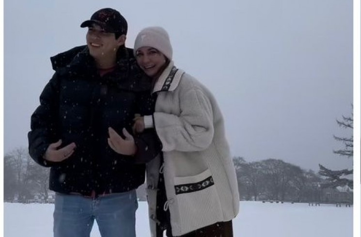 Luna Maya dan Maxime Bouttier. (instagram/@lunamayya20)