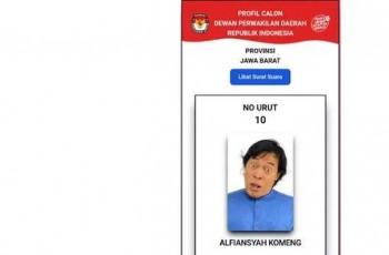 Sahabat Maju Jadi Calon Anggota DPD Jabar, Daus Mini Bangga Komeng Wakili Aspirasi Orang Kecil