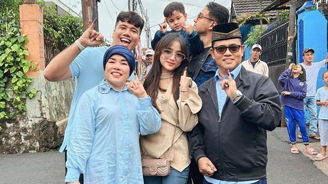 Artis Pertama Kali Nyoblos (instagram/@fuji_an)