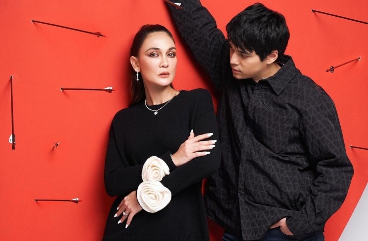 Luna Maya dan Maxime Bouttier. (Instagram/lunamaya)