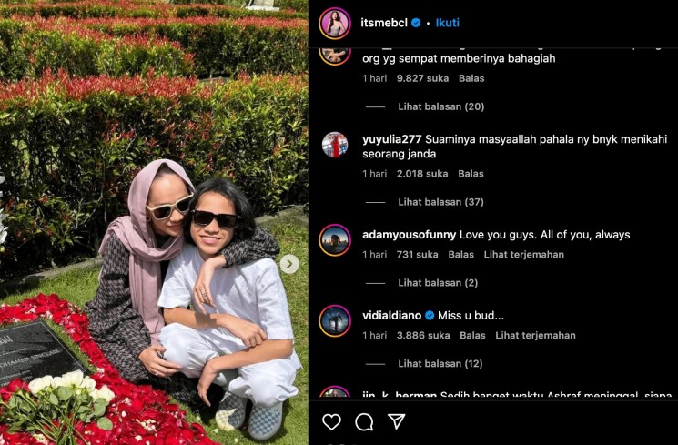 Bunga Citra Lestari dan Noah. (Instagram/@bclsinclair)