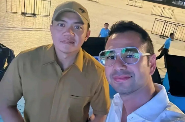 Mayor Teddy bersama Raffi Ahmad. [Instagram]