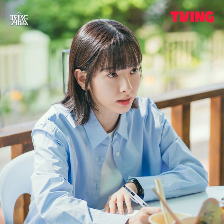 Adu Peran Pemain Drama Pyramid Game (Instagram/@tving.official)