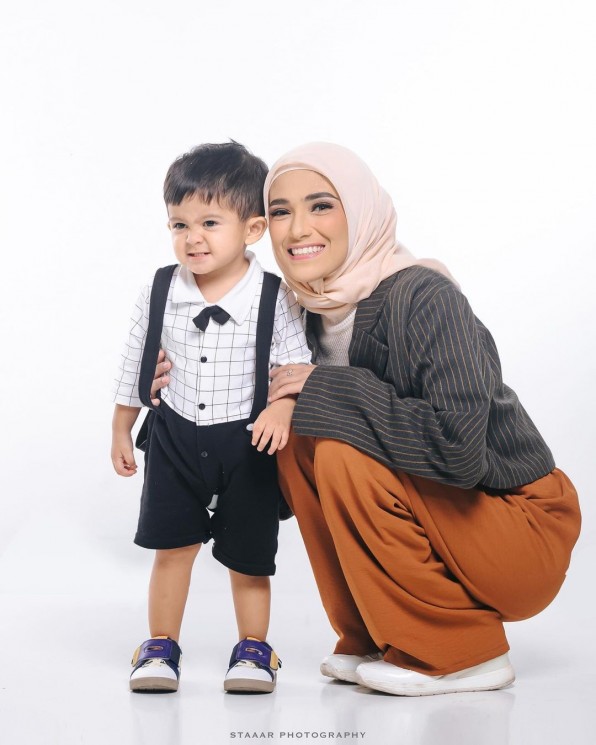 Potret Syaki Anak Nadya Mustika dan Rizki DA (Instagram/nadyamustikarahayu).