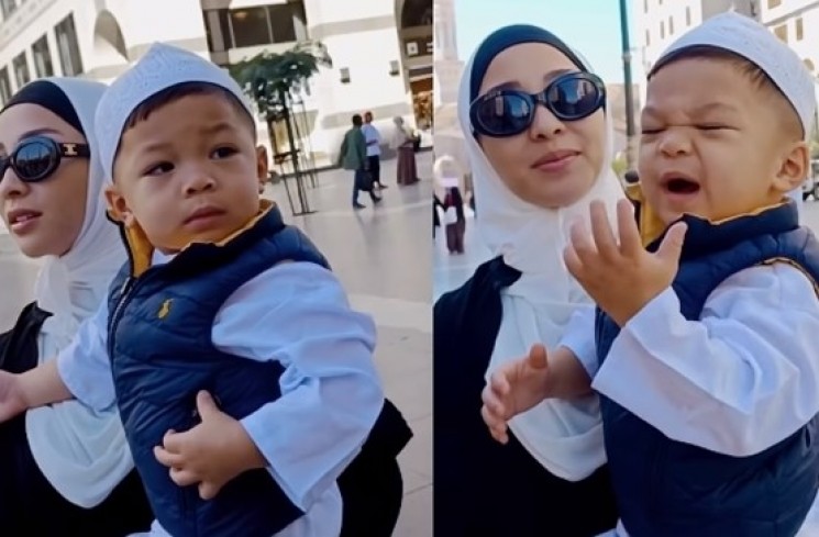 Potret Nikita Willy Umrah (instagram/@yorafebrina)
