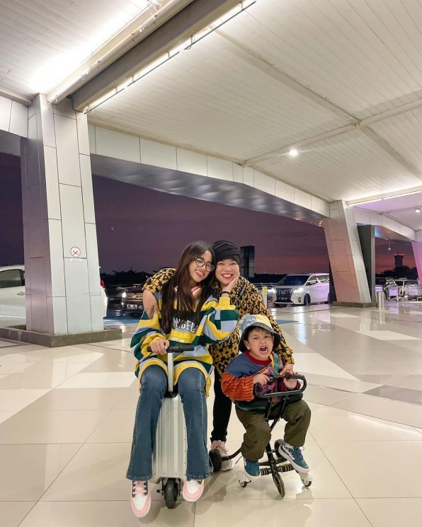 Potret Liburan Fuji dan Gala Sky di Turki (Instagram/fuji_an).