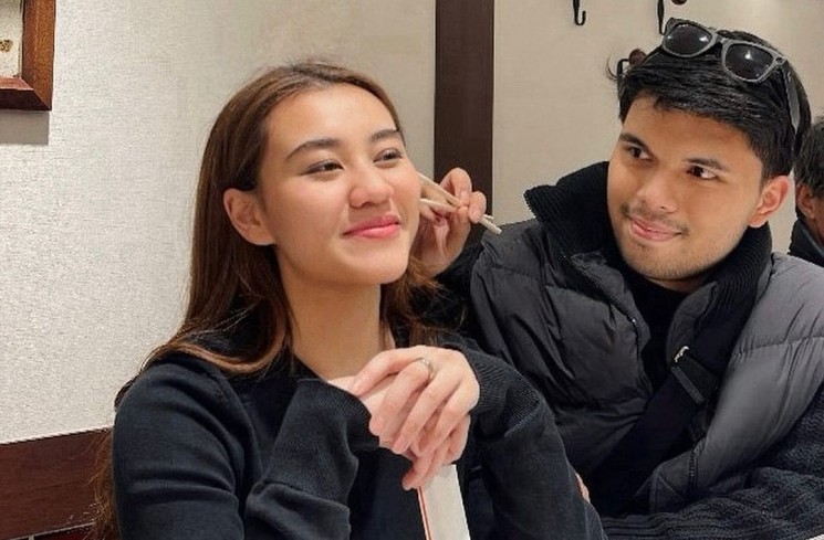 Thariq Halilintar dan Aaliyah Massaid (Instagram/@thariqhalilintar)