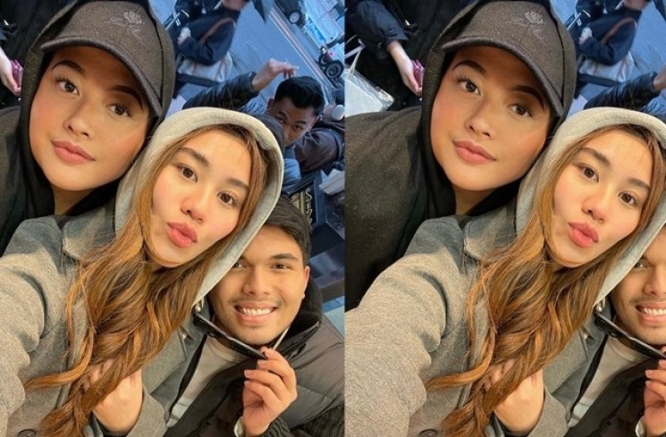 Potret Liburan Thariq Halilintar dan Aaliyah Massaid di Jepang (Instagram/@thariqhalilintar)