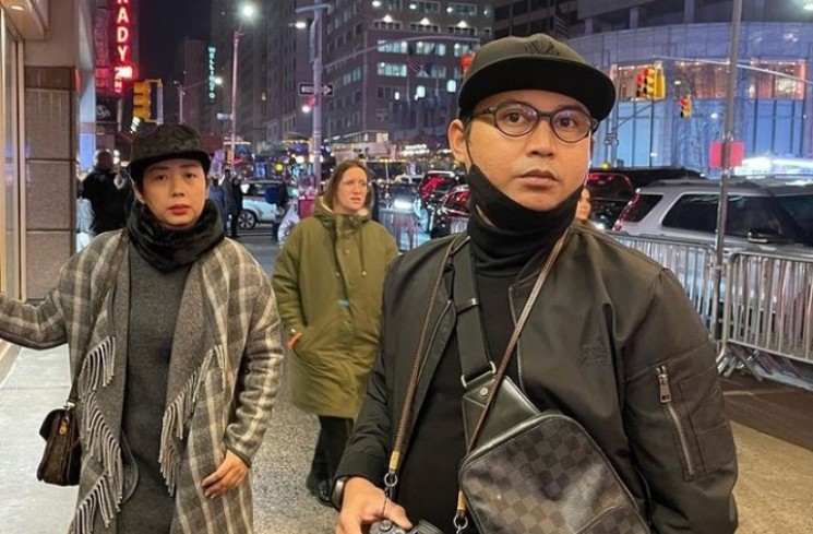 Foto Soimah dan Suami Saat Liburan di Luar Negeri.(Instagram/@showimah)