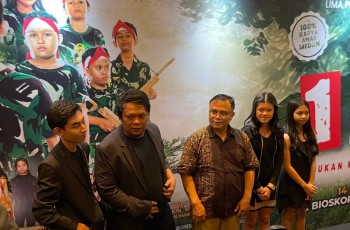 Film '1 CM' Boyong 32 Bocah Berprestasi dari Sumatra Utara, Diaz: Menumbuhkan Rasa Nasionalisme