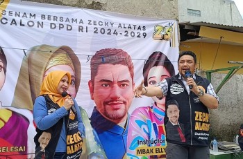 Suami Penyanyi Dangdut Neng Wirdha, Zecky Alatas Kaget Perolehan Suaranya di DPD Merosot Drastis