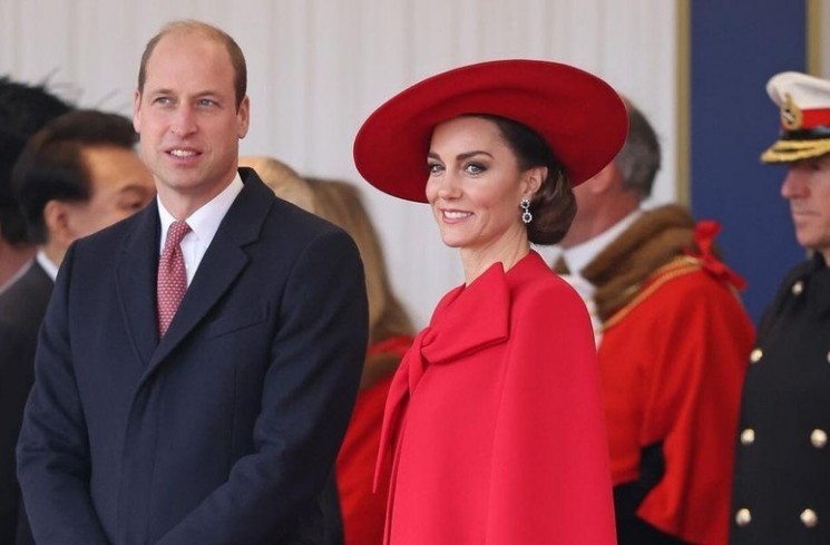 Pangeran William dan Kate Middleton. (instagram/@princeandprincessofwales)