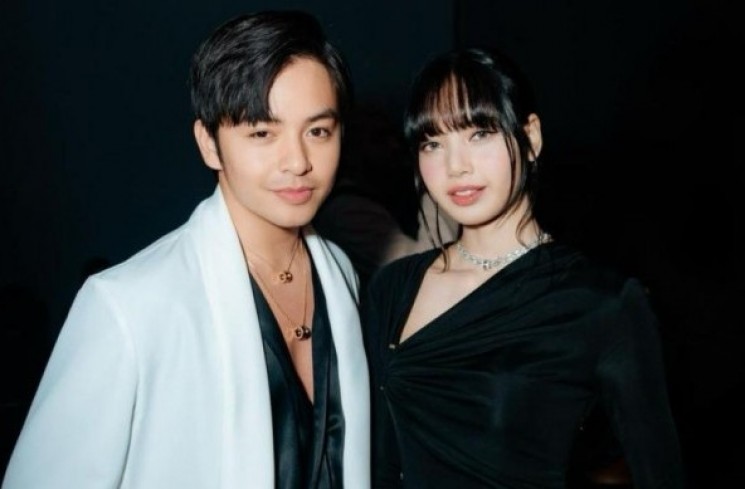 Angga Yunanda dan Lisa BLACKPINK. (instagram)