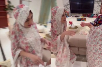 Celine Evangelista Ketahuan Solat Subuh Bareng Raffi Ahmad dan Nagita Slavina: Alhamdulillah Mualaf