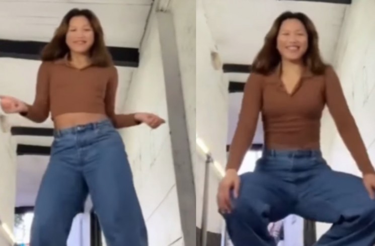 Lolly dancer seperti cacing kena garam.