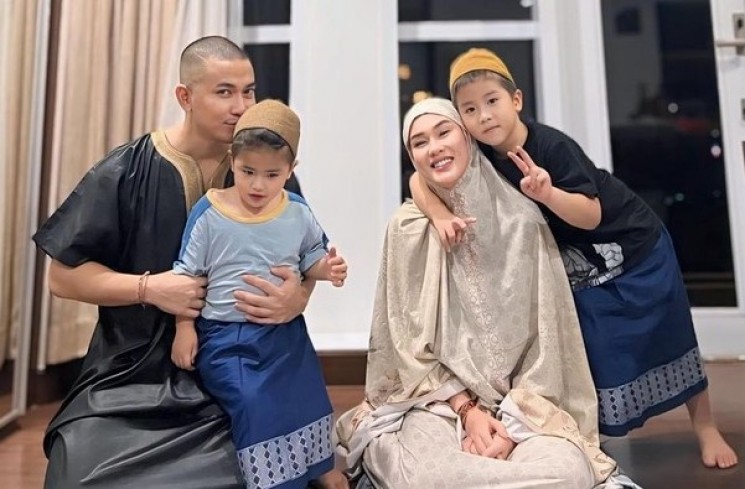 Stevie Agnecya dan Anggi Pratama. (instagram/@anggipratamazayn)