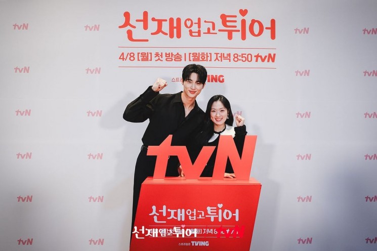 Potret di Balik Layar Lovely Runner (Instagram/@tvn_drama)