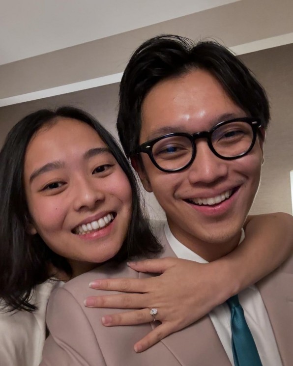 Brandon Salim dan kekasih (Instagram/@brandonsalim)