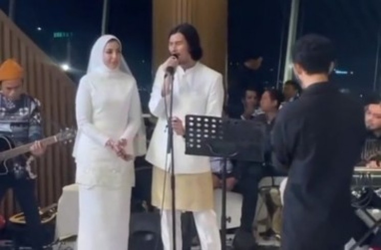 Momen Virzha Menikah dengan Sausan Sabrina (TikTok)