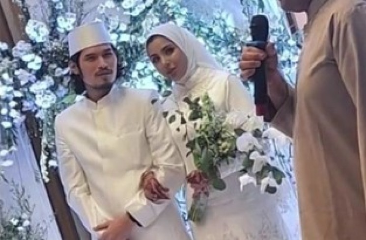 Momen Virzha Menikah dengan Sausan Sabrina (TikTok)