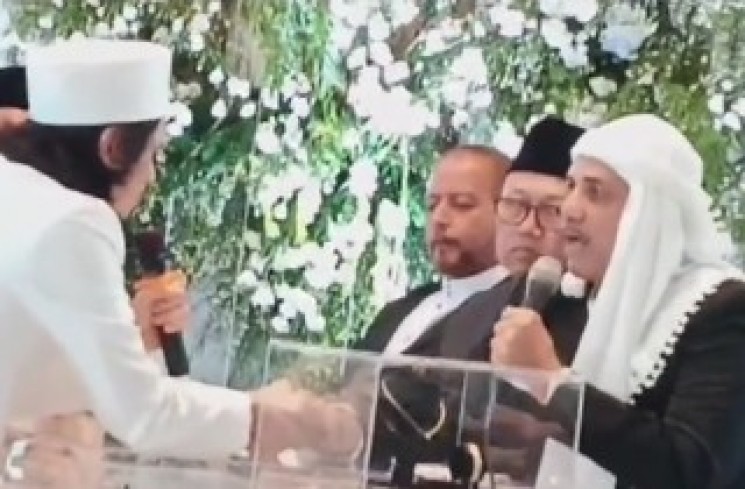 Momen Virzha Menikah dengan Sausan Sabrina (TikTok)