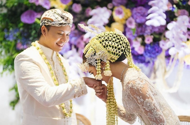 Mahalini dan Rizky Febian (Instagram/@mahaliniraharja) 
