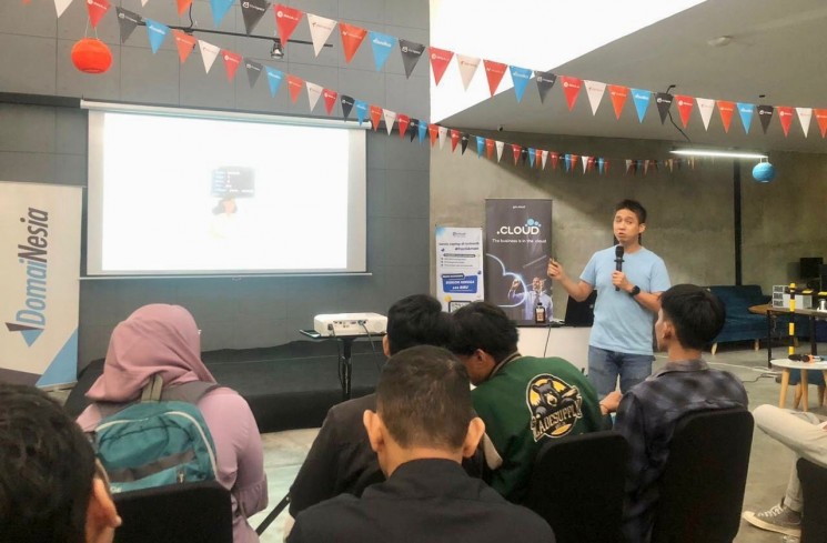 Acara Digital Day DomaiNesia-Navigating the Future: AI Trends and Digital Marketing. (istimewa)