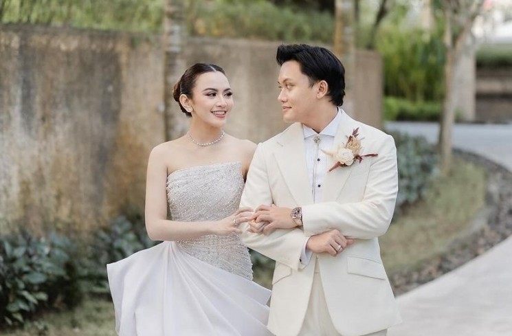 Mahalini dan Rizky Febian (Instagram/@mahaliniraharja) 
