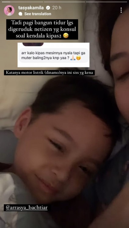 Arrasya Anak Tasya Kamila (Instagram/@tasyakamila)