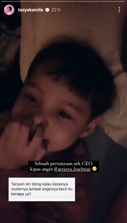 Arrasya Anak Tasya Kamila (Instagram/@tasyakamila)